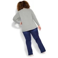 Women's Plus Size Sequin Sweat Top - Gray Marle | AVENUE 8 Women's Plus Size Sequin Sweat Top - Gray Marle | AVENUE -Avenue Sale Store GUEST 01f157e0 e556 4a31 ad36 cee402db6098