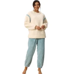 Cheibear Women's Flannel Fleece Sweatsuits With Pockets Winter Pajama Sets 11 Cheibear Women's Flannel Fleece Sweatsuits With Pockets Winter Pajama Sets -Avenue Sale Store GUEST 04551f2f c5ae 40a2 b841 734f7f646ba8