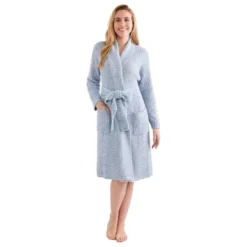 Softies Heathered Marshmallow 38" Wrap Robe 15 Softies Heathered Marshmallow 38" Wrap Robe -Avenue Sale Store GUEST 05f324d1 1643 4849 a6fd 858f76a07c85