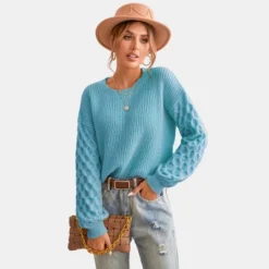 Women's Long Sleeve Honeycomb Knit Pullover Sweater - Cupshe 15 Women's Long Sleeve Honeycomb Knit Pullover Sweater - Cupshe -Avenue Sale Store GUEST 079b4d6c afd5 46aa 85c8 820c681469e7