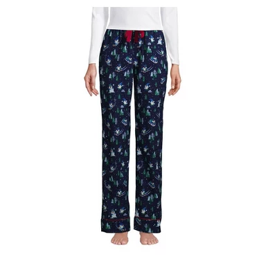 Lands' End Women's Print Flannel Pajama Pants 12 Lands' End Women's Print Flannel Pajama Pants - Image 12