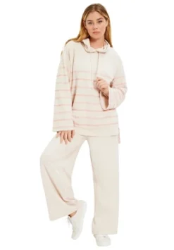 June + Vie By Roaman's Women’s Plus Size Bell-Sleeve French Terry Sweatshirt -Avenue Sale Store GUEST 0b3cb6b3 bb4c 464e 973c 453a14b30713