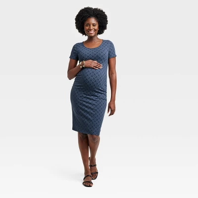 Short Sleeve Essential Midi T-Shirt Maternity Dress - Isabel Maternity By Ingrid & Isabel™ 4 Short Sleeve Essential Midi T-Shirt Maternity Dress - Isabel Maternity By Ingrid & Isabel™ - Image 4