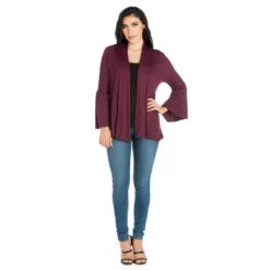 24seven Comfort Apparel Bell Sleeve Flared Open Front Cardigan 11 24seven Comfort Apparel Bell Sleeve Flared Open Front Cardigan -Avenue Sale Store GUEST 0c54b9c6 a6bd 4d3e a72f a4bd96f71a17