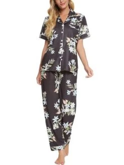 Cheibear Womens 2pcs Floral Button Down Pajama Set Nightwear Sleepwear 21 Cheibear Womens 2pcs Floral Button Down Pajama Set Nightwear Sleepwear -Avenue Sale Store GUEST 0d5a91a3 5cff 491c 8928 1582729b9653