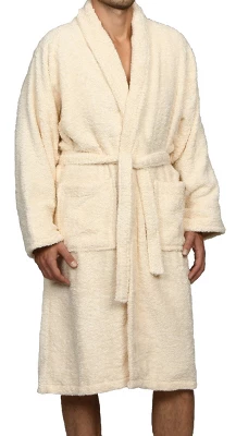 100% Cotton Ultra-Soft Terry Adult Unisex Lightweight Luxury Bathrobe By Blue Nile Mills 11 100% Cotton Ultra-Soft Terry Adult Unisex Lightweight Luxury Bathrobe By Blue Nile Mills - Image 11