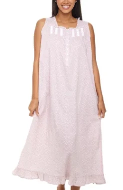 Women's Cotton Victorian Nightgown With Pockets, Clara Sleeveless Lace Trimmed Button Up Long Vintage Night Dress Gown 15 Women's Cotton Victorian Nightgown With Pockets, Clara Sleeveless Lace Trimmed Button Up Long Vintage Night Dress Gown -Avenue Sale Store GUEST 10083bc7 8f21 44dc b5b7 9fbe265863c0