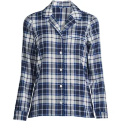 Lands' End Women's Tall Long Sleeve Print Flannel Pajama Top 11 Lands' End Women's Tall Long Sleeve Print Flannel Pajama Top -Avenue Sale Store GUEST 11d3adaf 4341 493c b276 5c7d30507451