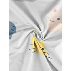 Agnes Orinda Women's Plus Size Short Sleeve Soft Comfy Lovely Cat Sleep Dress -Avenue Sale Store GUEST 14509b88 9678 402e 9a8d 1cbdec135676