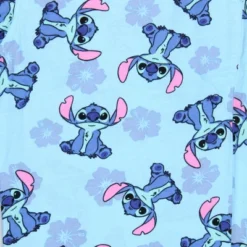 Disney Lilo And Stitch Aloha Flower Stitch Juniors Plus Pajama Lounge Pants