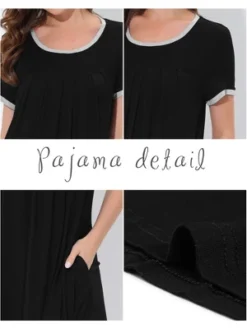 Cheibear Womens Sleepwear Lounge Dress Summer Pajama Nightgown 13 Cheibear Womens Sleepwear Lounge Dress Summer Pajama Nightgown -Avenue Sale Store GUEST 170d02be 3afd 40d3 942a 3e60e9ac484f