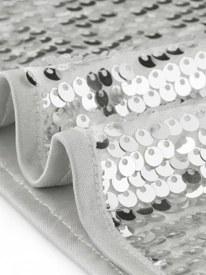 Allegra K Women's Long Sleeve V Neck Sparkly Shiny Party Blouses 4 Allegra K Women's Long Sleeve V Neck Sparkly Shiny Party Blouses - Image 4