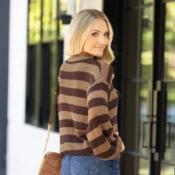 Women's Classic Cozy Striped Rib Sweater - Cupshe 10 Women's Classic Cozy Striped Rib Sweater - Cupshe -Avenue Sale Store GUEST 1dec97a5 844e 4162 8525 5f18df10378a