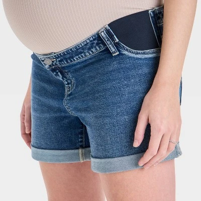 Under Belly Low-Rise Maternity Jean Shorts - Isabel Maternity By Ingrid & Isabel™ 3 Under Belly Low-Rise Maternity Jean Shorts - Isabel Maternity By Ingrid & Isabel™ - Image 3