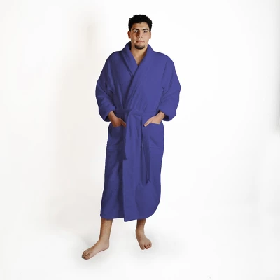 Men's Ultra-Absorbent Cotton Bathrobe By Blue Nile Mills 10 Men's Ultra-Absorbent Cotton Bathrobe By Blue Nile Mills - Image 10