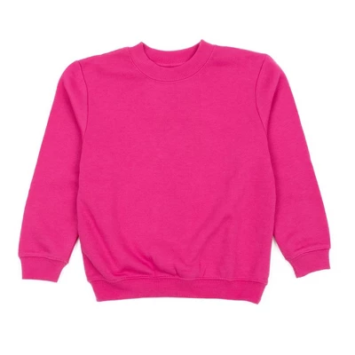 Leveret Kids Long Sleeve Classic Solid Color Sweatshirt 9 Leveret Kids Long Sleeve Classic Solid Color Sweatshirt - Image 9