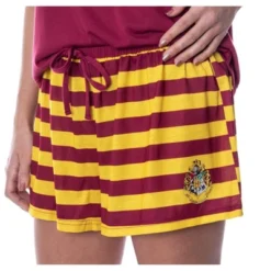 Harry Potter Women's Hogwarts Castle Shirt And Shorts Pajama Set - All 4 Houses -Avenue Sale Store GUEST 240e7bcc 2f25 4af1 bf9a ad99861aa77f