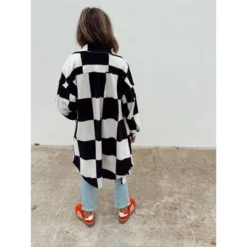 Women's Ascot + Hart Checkered Fleece Graphic Shacket 11 Women's Ascot + Hart Checkered Fleece Graphic Shacket -Avenue Sale Store GUEST 271dd377 e619 4944 95c8 6a453a49121e