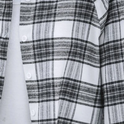 Women's Plaid Button-Front Flannel Shirt - Cupshe 1 Women's Plaid Button-Front Flannel Shirt - Cupshe