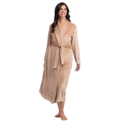 Softies Women's 48" Feather Velour Shawl Collar Robe -Avenue Sale Store GUEST 2962963a 6041 4261 bbdd 10c198c1d2d4