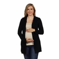 24seven Comfort Apparel Open Front Lightweight Hooded Maternity Cardigan 8 24seven Comfort Apparel Open Front Lightweight Hooded Maternity Cardigan -Avenue Sale Store GUEST 2a3086a7 1791 456a 9eea 6310fbcc1d5c