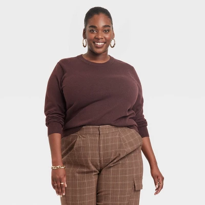 Women's Fine Gauge Crewneck Sweater - A New Day™ 6 Women's Fine Gauge Crewneck Sweater - A New Day™ - Image 6