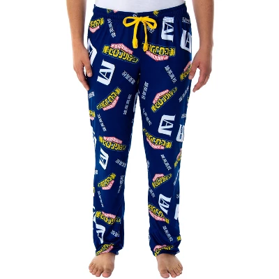 My Hero Academia Womens' Allover Print Design Sleep Lounge Pajama Pants 4 My Hero Academia Womens' Allover Print Design Sleep Lounge Pajama Pants - Image 4