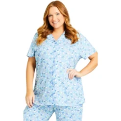 Women's Plus Size Bunny Button Up Sleep Top - Blue Bunny| AVENUE 11 Women's Plus Size Bunny Button Up Sleep Top - Blue Bunny| AVENUE -Avenue Sale Store GUEST 30c99471 9a13 4d5c 96c8 cc5daaebbc13