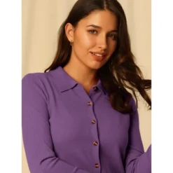 Hobemty Women's Ribbed Button Down Blouse Long Sleeve Turn Down Collar Knitted Tops 11 Hobemty Women's Ribbed Button Down Blouse Long Sleeve Turn Down Collar Knitted Tops -Avenue Sale Store GUEST 358c9202 56dd 4b2b 86ff f89ea110d8c0