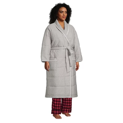 Lands' End Women's Quilted Robe 2 Lands' End Women's Quilted Robe - Image 2