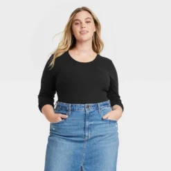 Women's Slim Fit Long Sleeve T-Shirt - Universal Thread™ -Avenue Sale Store GUEST 3664093d 4690 4b61 a7bf b59b4bd4984c