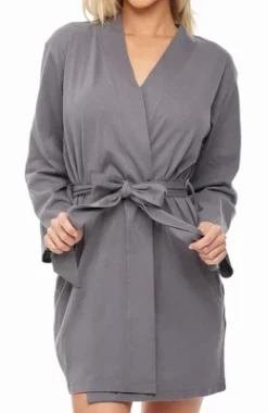Women's Soft Cotton Knit Jersey Lounge Robe With Pockets, Short Bathrobe 31 Women's Soft Cotton Knit Jersey Lounge Robe With Pockets, Short Bathrobe -Avenue Sale Store GUEST 3795d6e4 b365 4734 b3ec 2a046651cf10