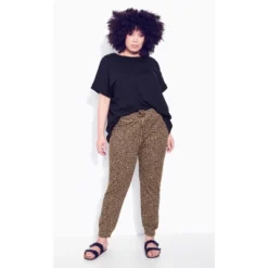 Women's Plus Size Only Lounge Print Pant - Brown Animal | ZIM & ZOE 5 Women's Plus Size Only Lounge Print Pant - Brown Animal | ZIM & ZOE -Avenue Sale Store GUEST 37c3f3db e25a 4490 8203 2a81f7aefcc4