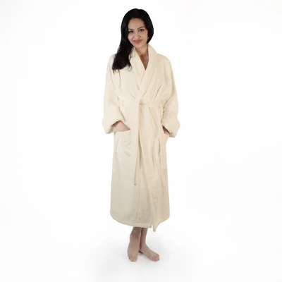 Women's Ultra-Absorbent Cotton Bathrobe By Blue Nile Mills 12 Women's Ultra-Absorbent Cotton Bathrobe By Blue Nile Mills - Image 12