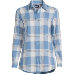 Lands' End Women's Tall Flannel Boyfriend Fit Long Sleeve Shirt 16 Lands' End Women's Tall Flannel Boyfriend Fit Long Sleeve Shirt -Avenue Sale Store GUEST 3ad24aa7 52ea 4fdf 9164 04225a5db580