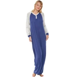 Women's Soft Knit Nightgown, Full Length Long Henley Night Shirt Pajama Top With Pockets 21 Women's Soft Knit Nightgown, Full Length Long Henley Night Shirt Pajama Top With Pockets -Avenue Sale Store GUEST 41212978 5126 47e9 8bf1 ebea231df6e8