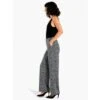 NIC + ZOE 29" Etched Tweed Wide Leg Ankle Pant