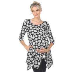 Maternity Printed Tunic Top -White Mark -Avenue Sale Store GUEST 49e30fb2 b6fc 44ed b297 9b1d73aa7216