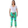 Disney The Muppets Womens' Kermit The Frog Head Toss Sleep Lounge Pajama Pants