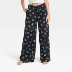 Women's Woven Wide Leg Pajama Pants - Colsie™