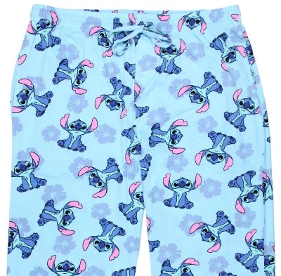 Disney Lilo And Stitch Aloha Flower Stitch Juniors Plus Pajama Lounge Pants 2 Disney Lilo And Stitch Aloha Flower Stitch Juniors Plus Pajama Lounge Pants - Image 2
