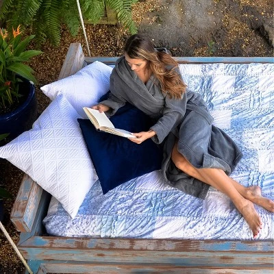 Women's Classic Winter Robe, Hooded Cozy Plush Fleece Bathrobe 5 Women's Classic Winter Robe, Hooded Cozy Plush Fleece Bathrobe - Image 5