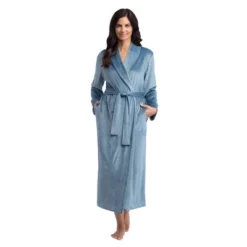 Softies Women's 48" Feather Velour Shawl Collar Robe -Avenue Sale Store GUEST 55b840d0 b341 45ea 876d 64de8e29c561