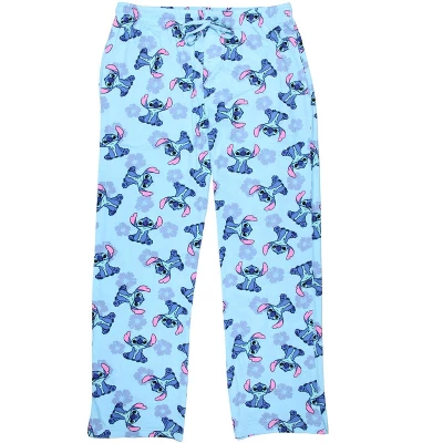 Disney Lilo And Stitch Aloha Flower Stitch Juniors Plus Pajama Lounge Pants 3 Disney Lilo And Stitch Aloha Flower Stitch Juniors Plus Pajama Lounge Pants - Image 3