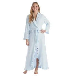 Softies 51" Ruffle Chenille Robe -Avenue Sale Store GUEST 5663035d 0d4f 4957 8c8e 85f0d68c286e
