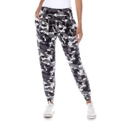 Camo Harem Pants - White Mark