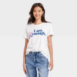 Women's Barbie "Kenough" Short Sleeve Graphic T-Shirt - White -Avenue Sale Store GUEST 57b1f316 936b 47c7 b5da ff253c6b5e65