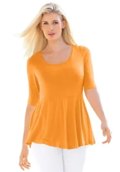 Jessica London Women’s Plus Size Peplum Tunic 15 Jessica London Women’s Plus Size Peplum Tunic -Avenue Sale Store GUEST 590a6246 2f0c 4e95 9bab c1e814a37751