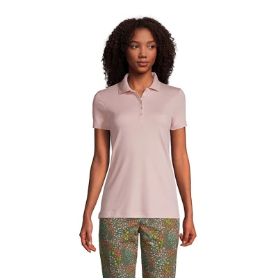 Lands' End School Uniform Women's Tall Supima Cotton Short Sleeve Polo Shirt 9 Lands' End School Uniform Women's Tall Supima Cotton Short Sleeve Polo Shirt - Image 9