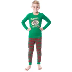 A Christmas Story Ralphie The Kid Tight Fit Family Pajama Set